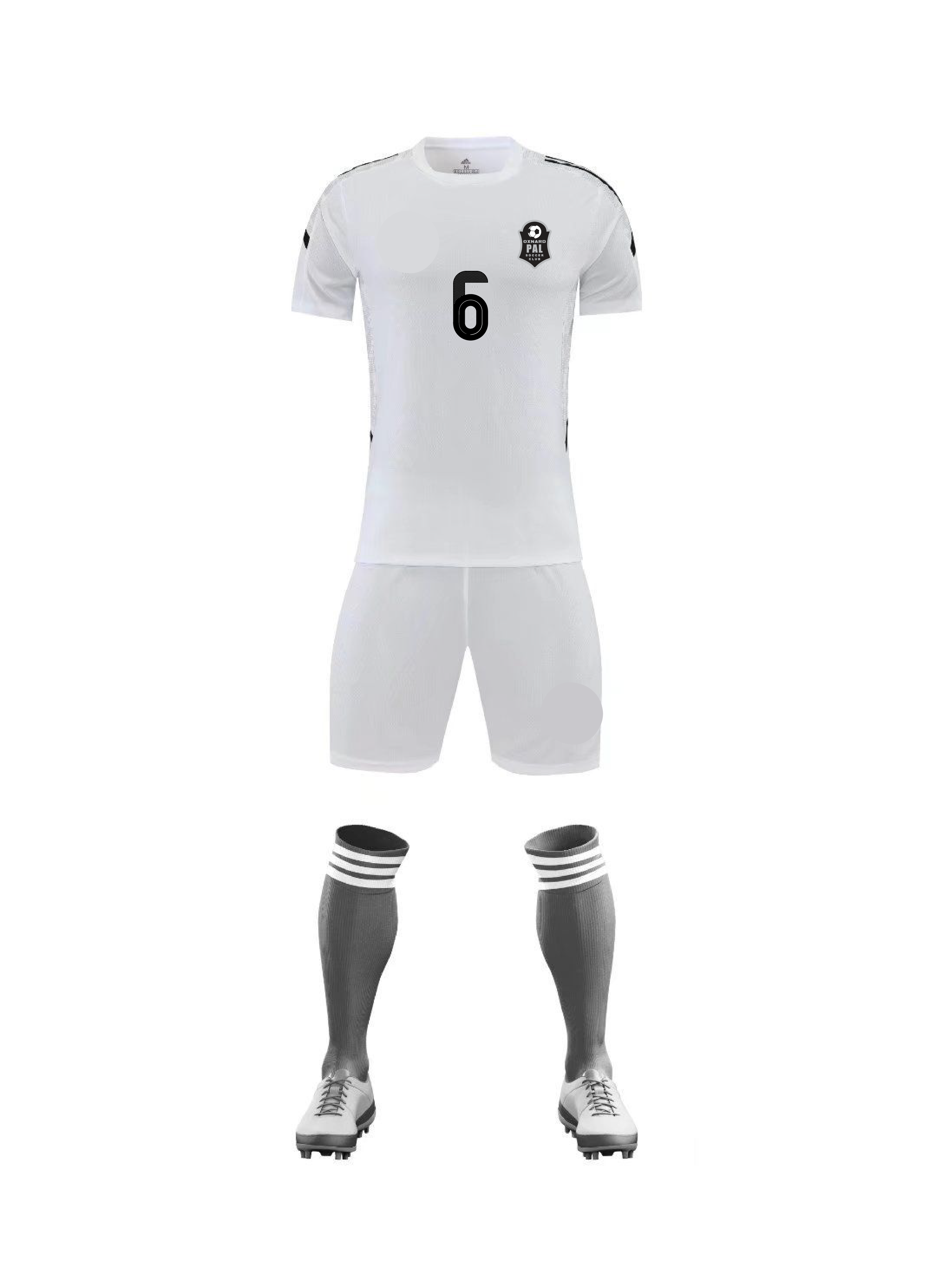 PAL Soccer Club White Kit 2026