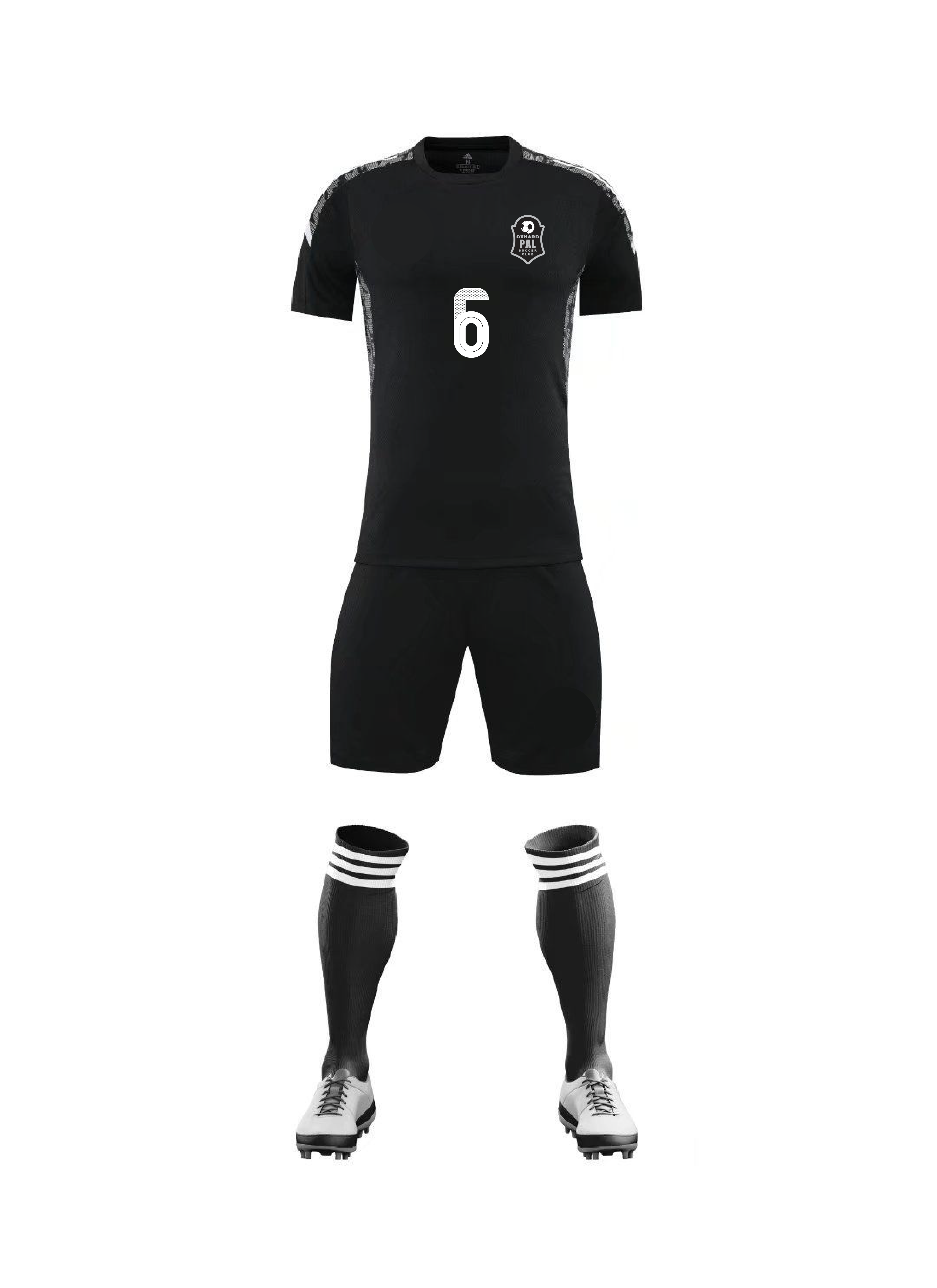 PAL Soccer Club Black Kit 2026