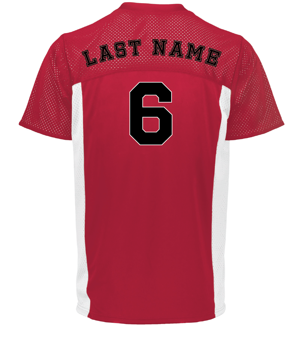 St. Anthony's Flag Football Reversible Jersey.